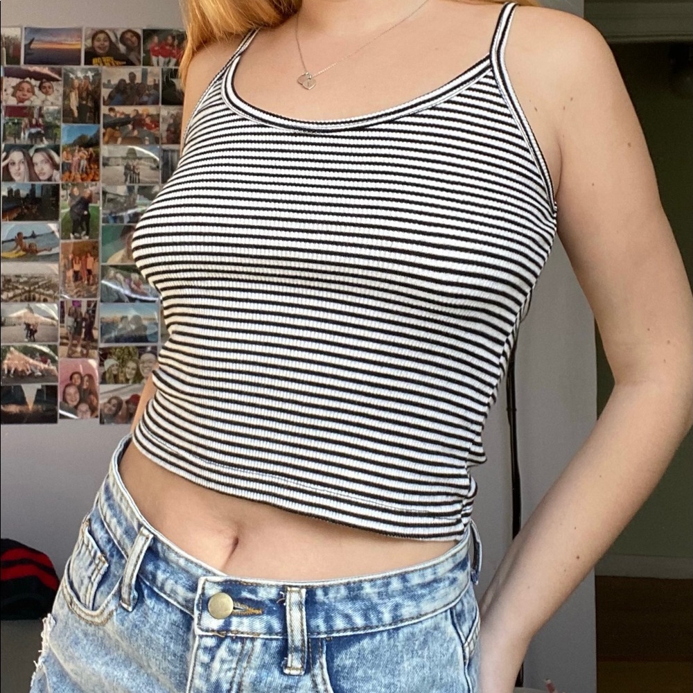 striped tank